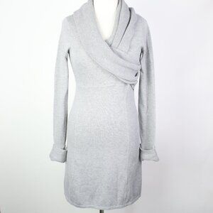 Dakini Womens Small Cowl Neck Stretch Knit Dress